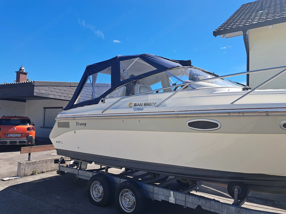 TOP!!  BIAM 690 DC  gepflegtes Motorboot zu Verkaufen 