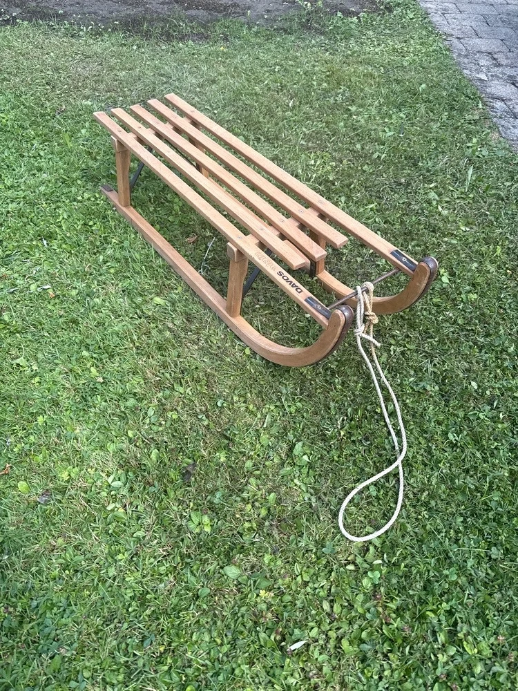 1-Sitzer Holzrodel