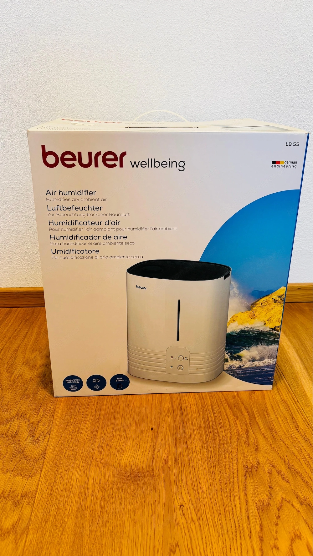 Luftbefeuchter (Marke: Breuer)