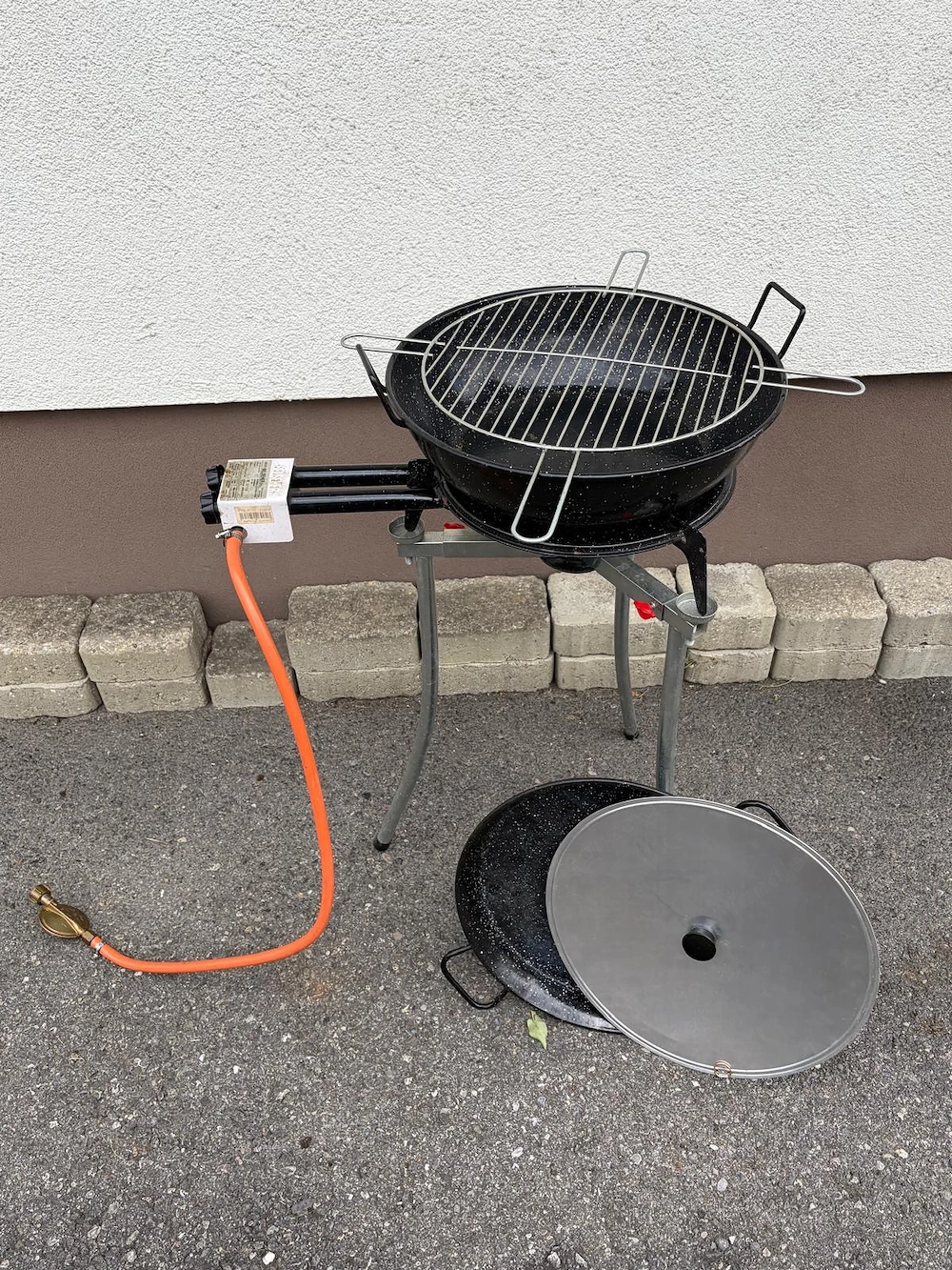 Paella Grillset Gasbrenner von Belseher