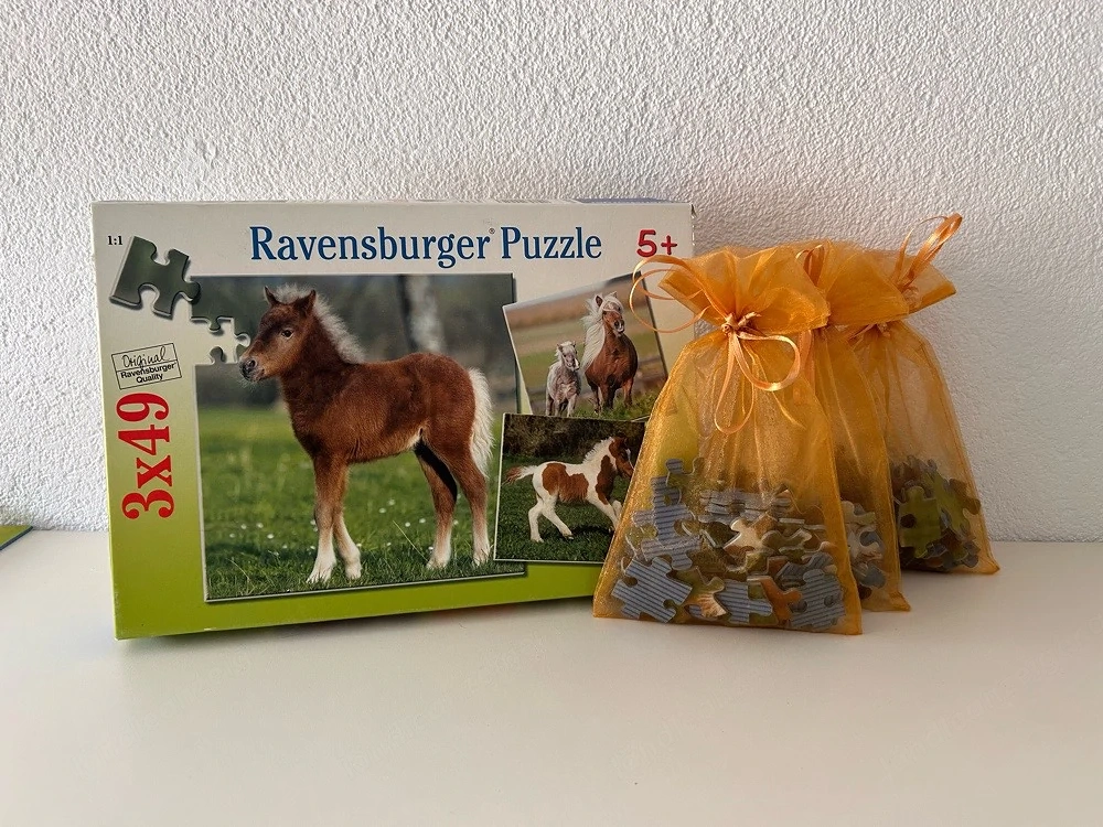 Puzzle Pferde 3x49 Teile ab 5 Jahren