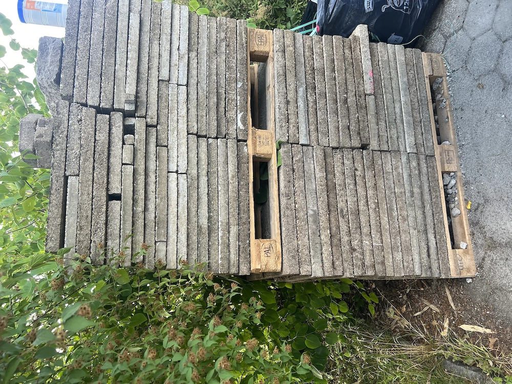 Waschbetonplatten 