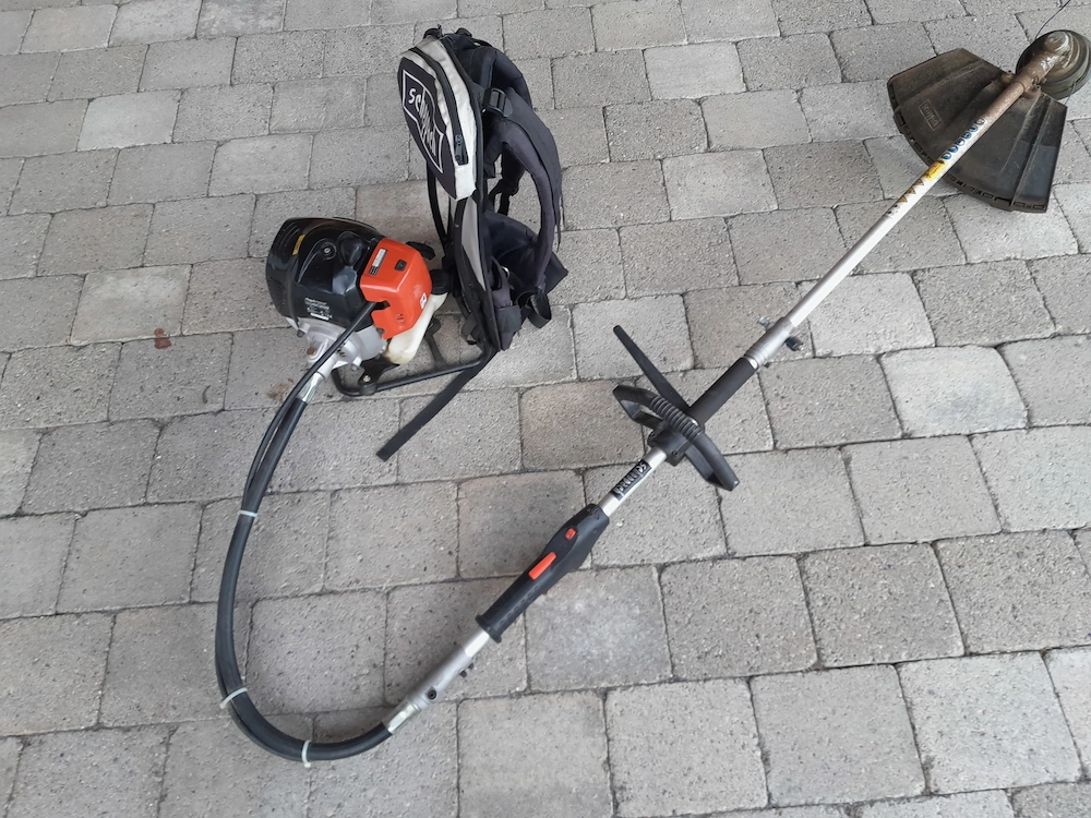 Trimmer (Rückentragbarer Rucksack Trimmer)