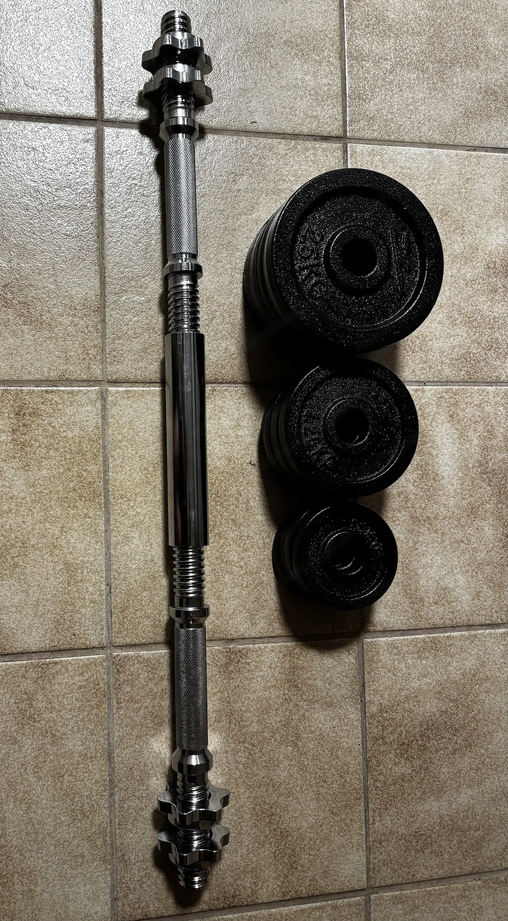 2-in-1 Hantelset, ca. 21 kg