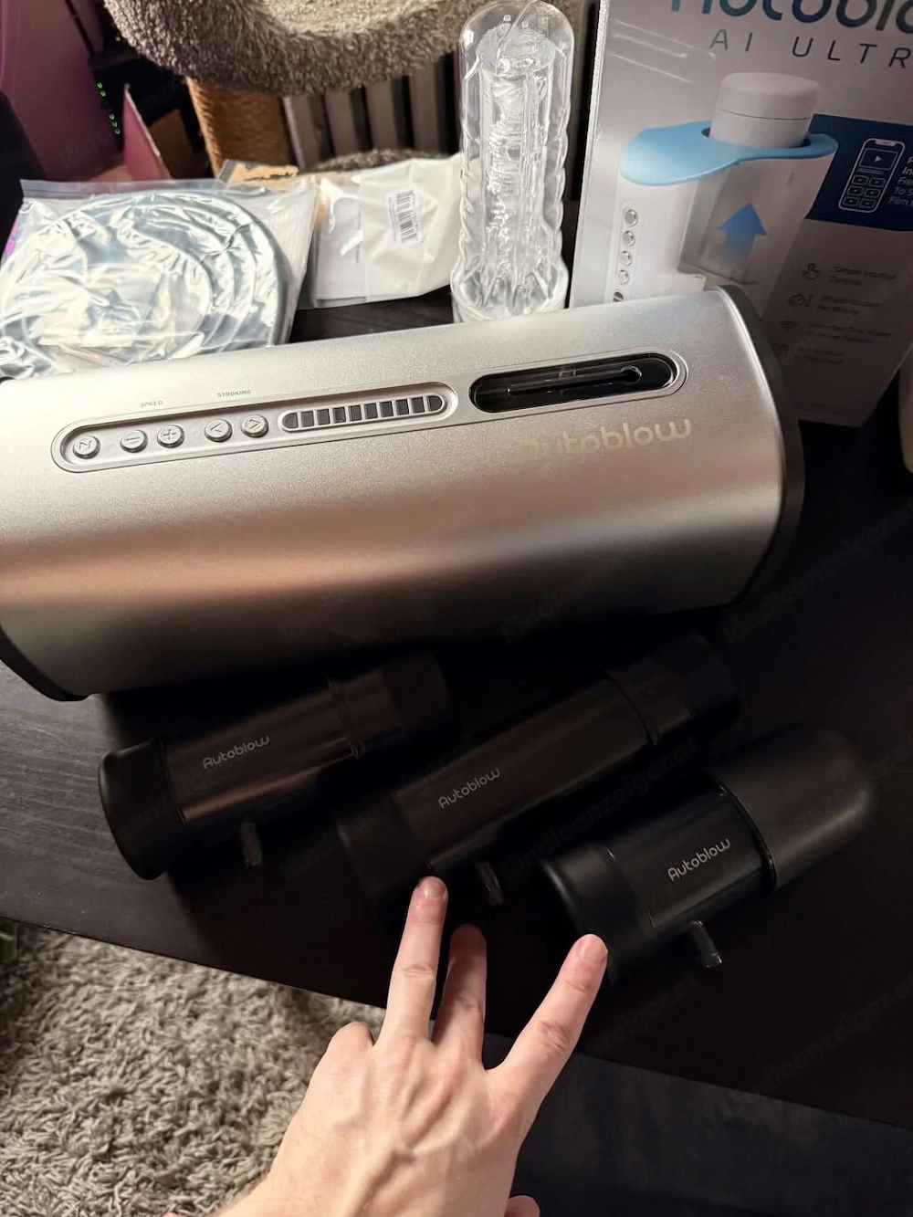Vacuglide von Autoblow, Blowjob Milking Machine