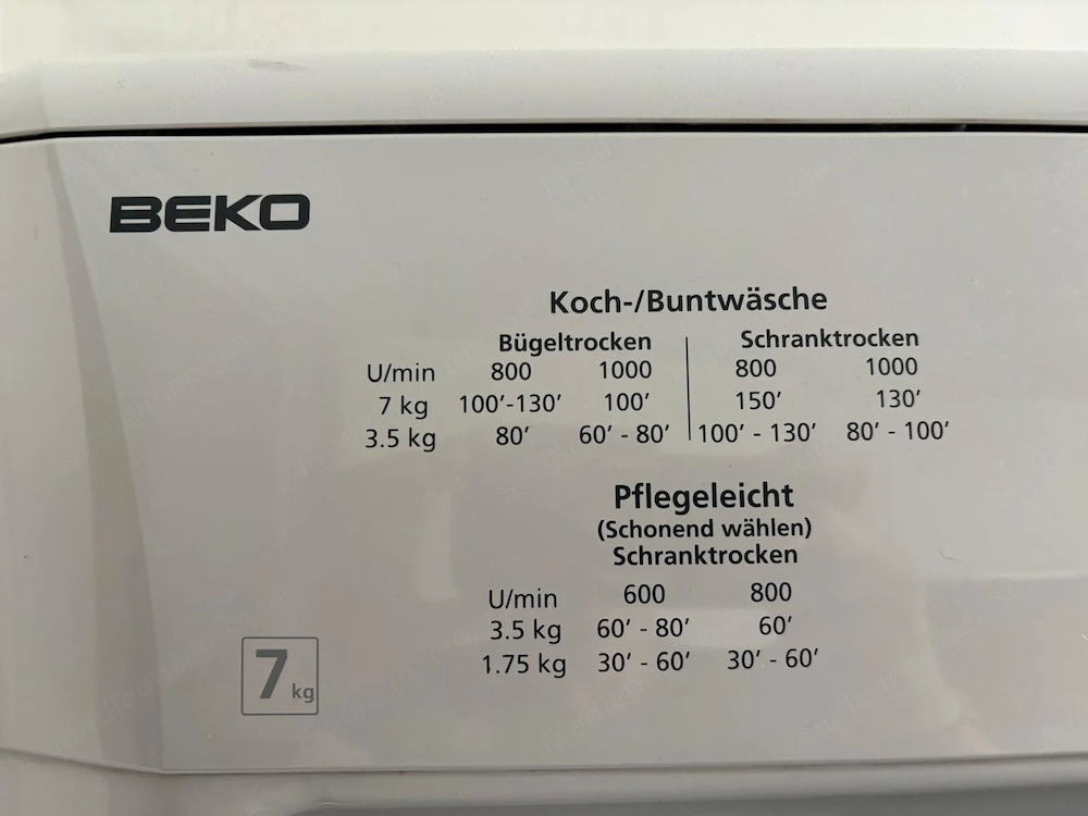 BEKO Wäschetrockner 
