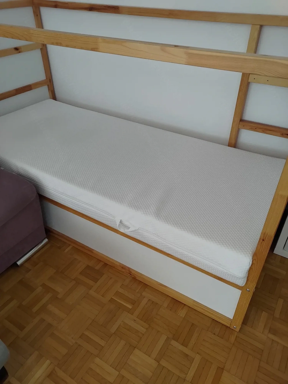 Kinderbett Ikea und Matratze Ikea