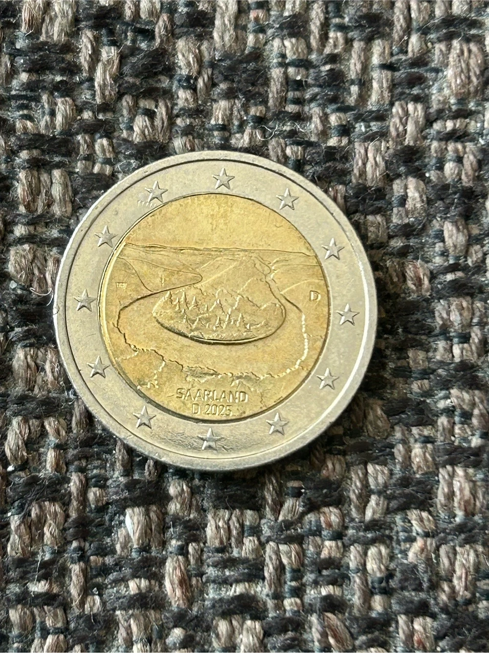 2 Euro Umlaufmünze Deutschland 2025-D