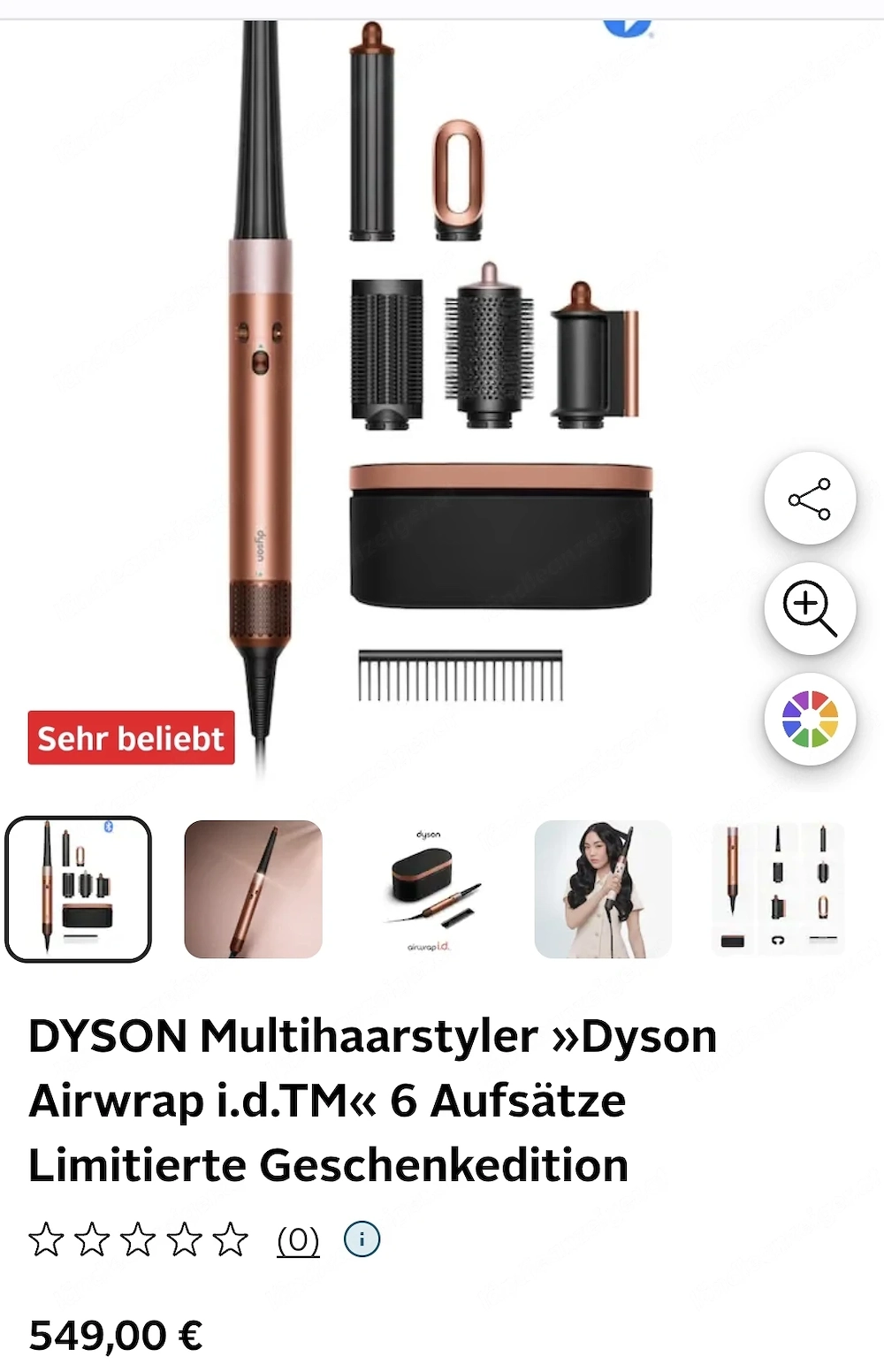 Dyson Haarföhn gebrauch 