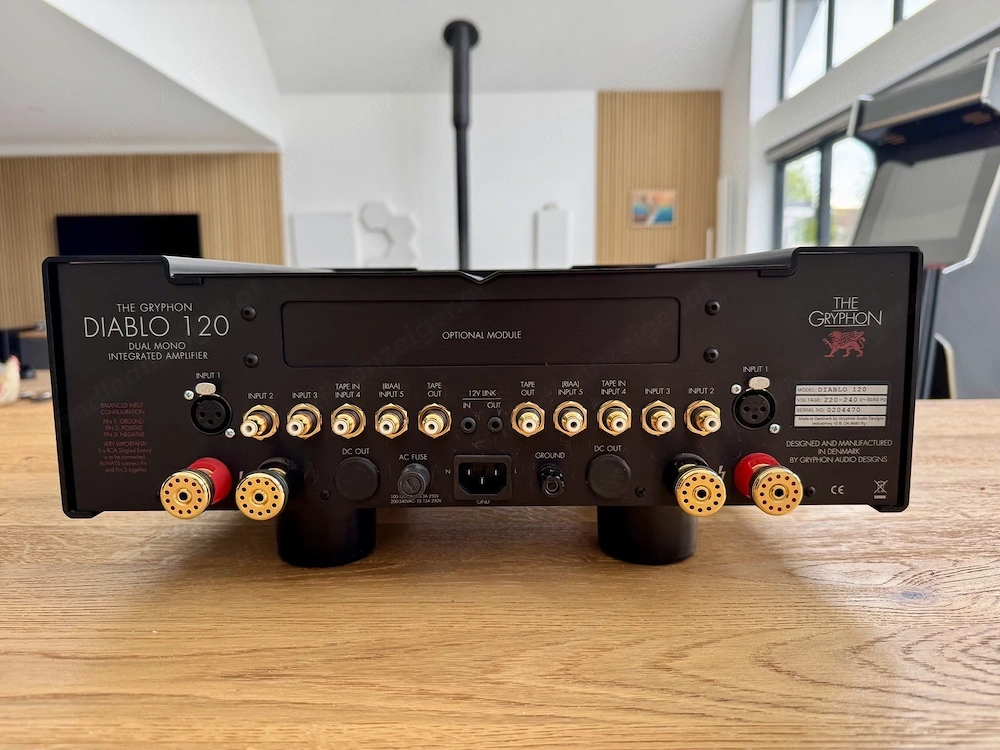 Gryphon Diablo 120  (We are a Hi-Fi Store. Visit Our web : www.stereotecnica .com )