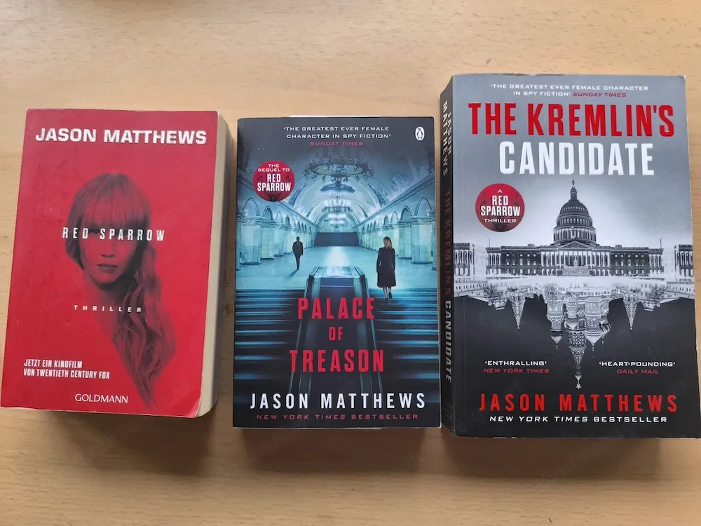 Red Sparrow Jason Matthews