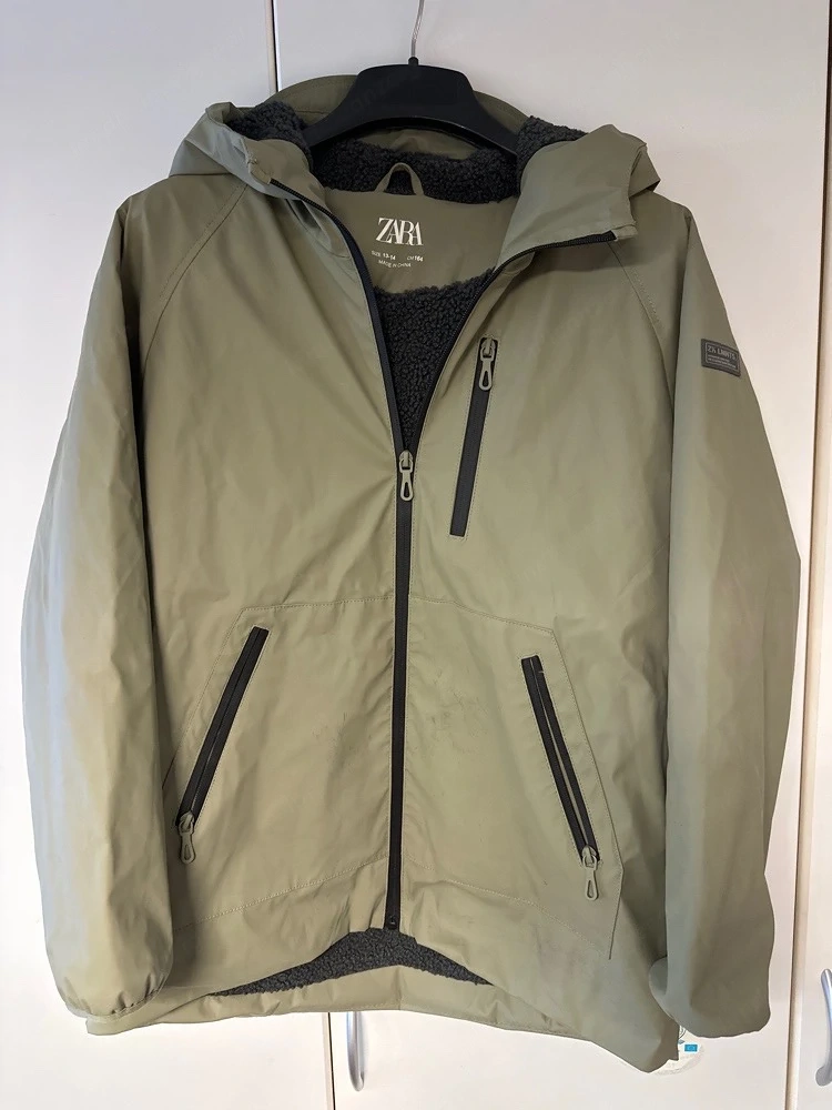 Gefütterte Regenjacke