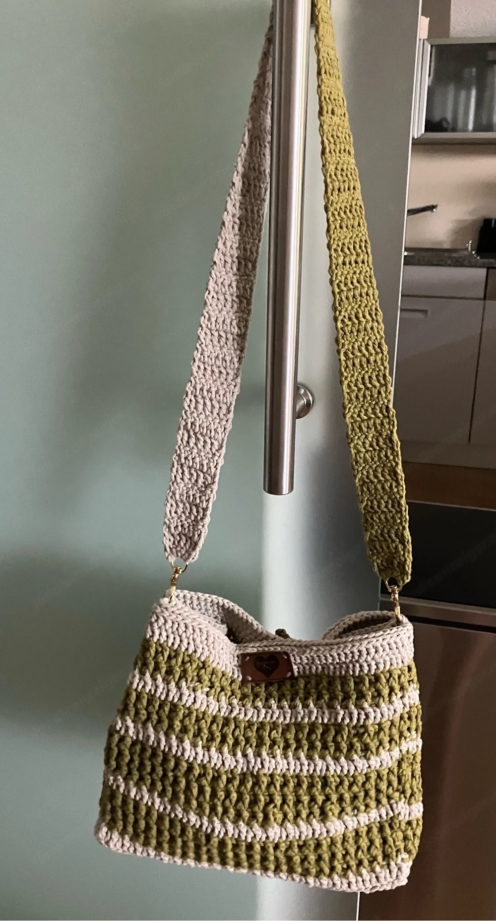 Selbstgemachte Handtasche