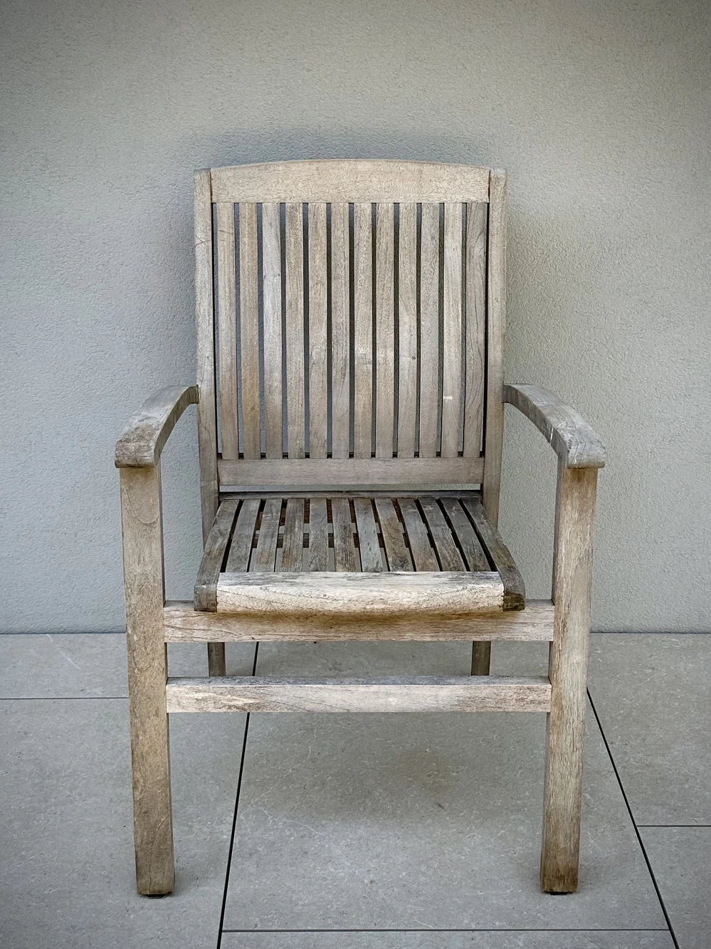 Teak Gartenstuhl   Sessel aus Teakholz * mit Auflagepolster * Massiv