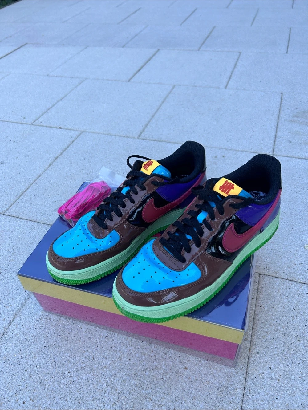 Nike Air Force 1 Low SP x Undefeated  Multi Patent 