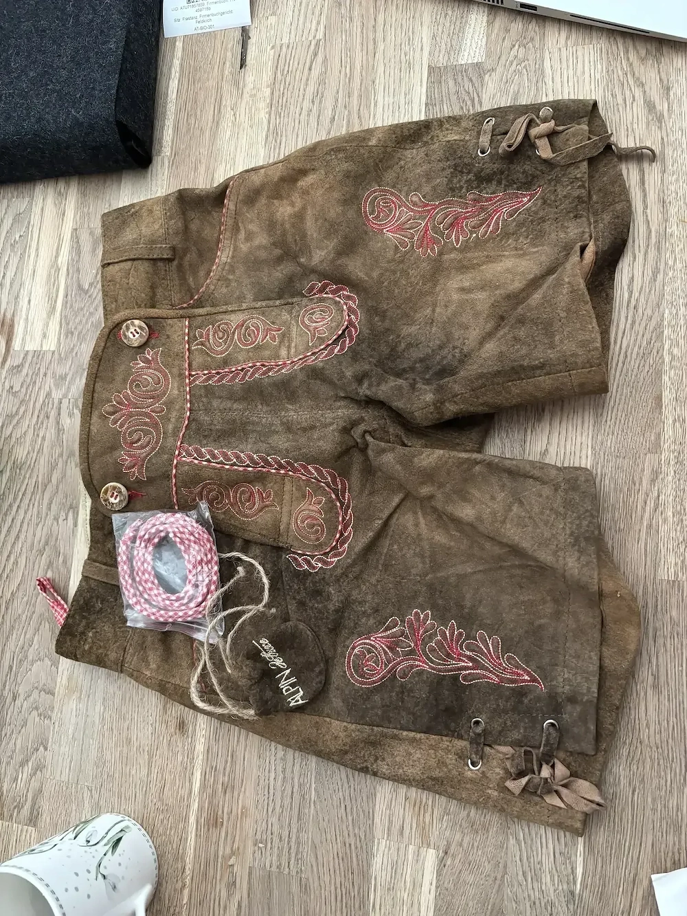 Damen Lederhose
