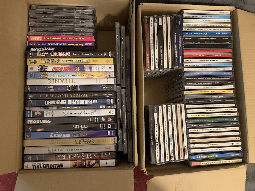 CD und DVD s zu verschenken