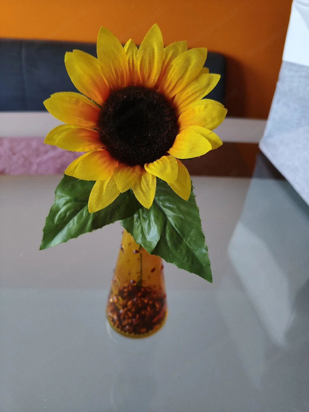 Blume mit Vase Deko