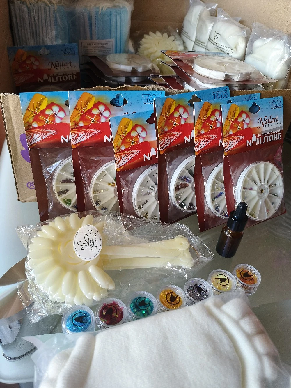Gelnägel   Acrylnägel Zubehör Naildesign Set