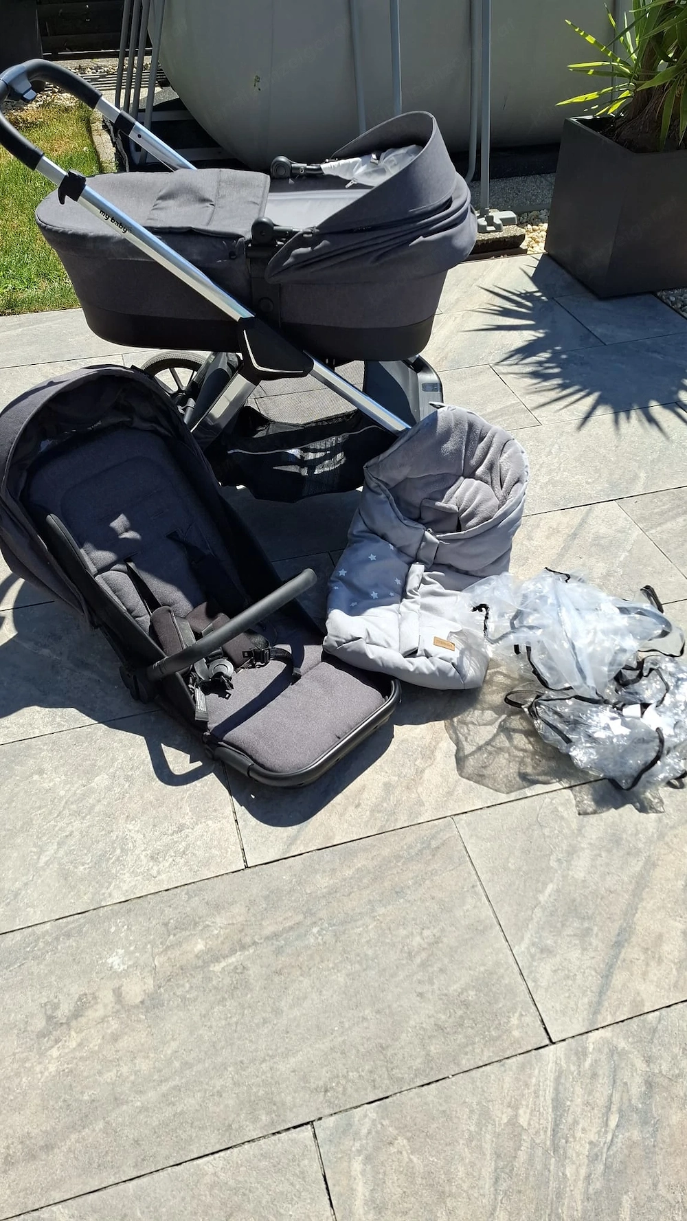 Verkaufe Kinderwagen mit Maxxi Cosi