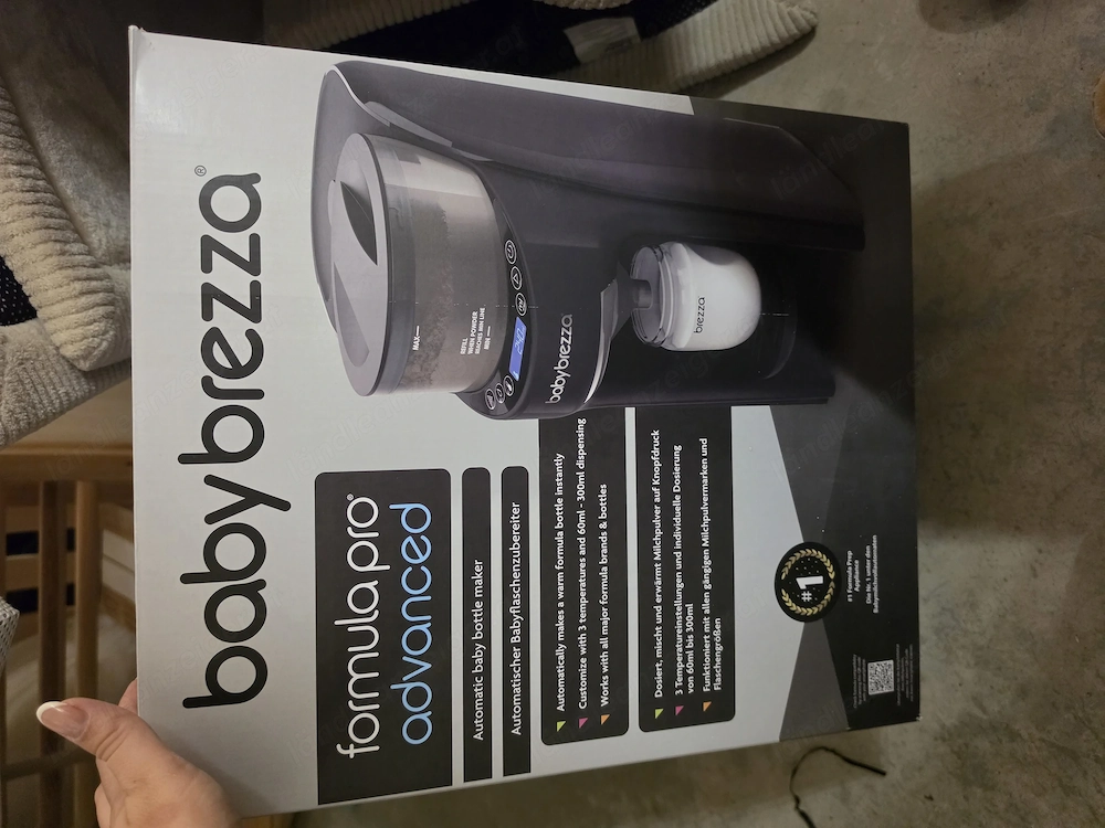 Baby Brezza Formula Pro Advanced Schwarz gebraucht