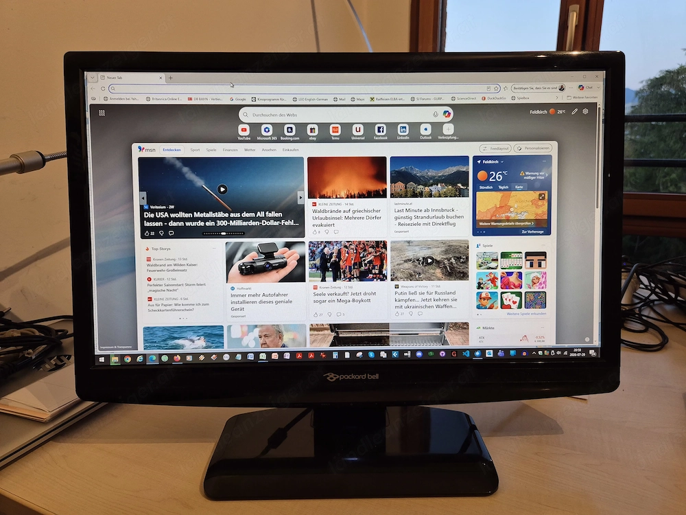Monitor Packard Bell Viseo 220 DX
