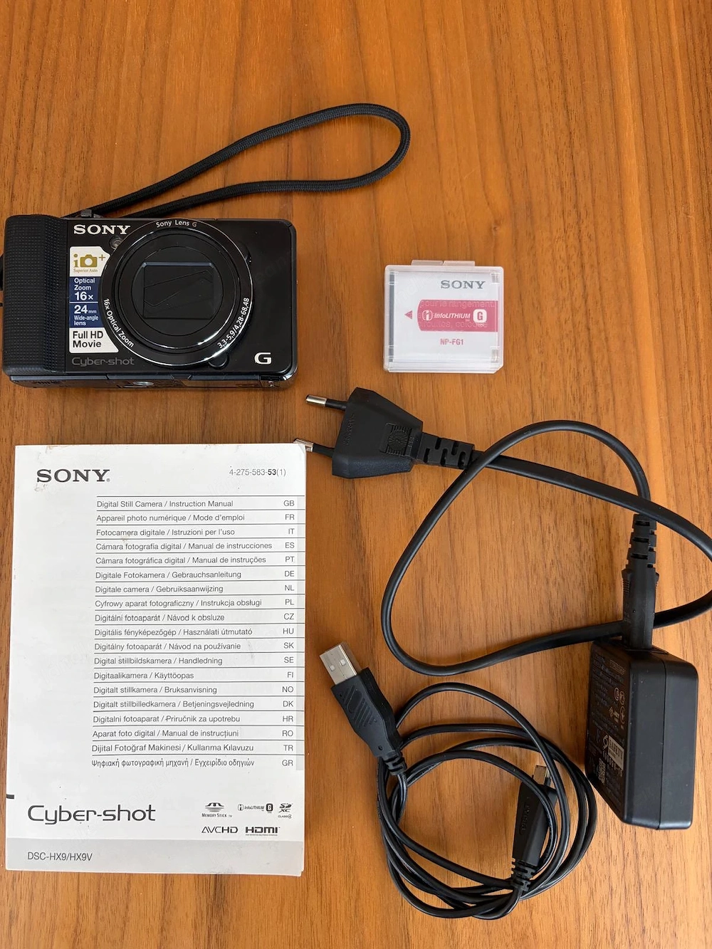 Digitalkamera Sony CyberShot DSC-HX9V