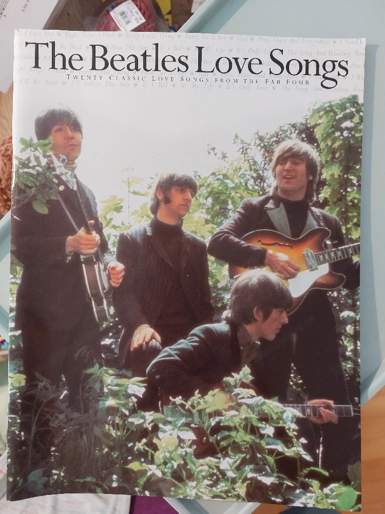 Notenbuch - The Beatles Love Songs