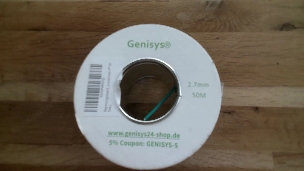 Originalverpacktes Genisys Begrenzungskabel für Rasenroboter