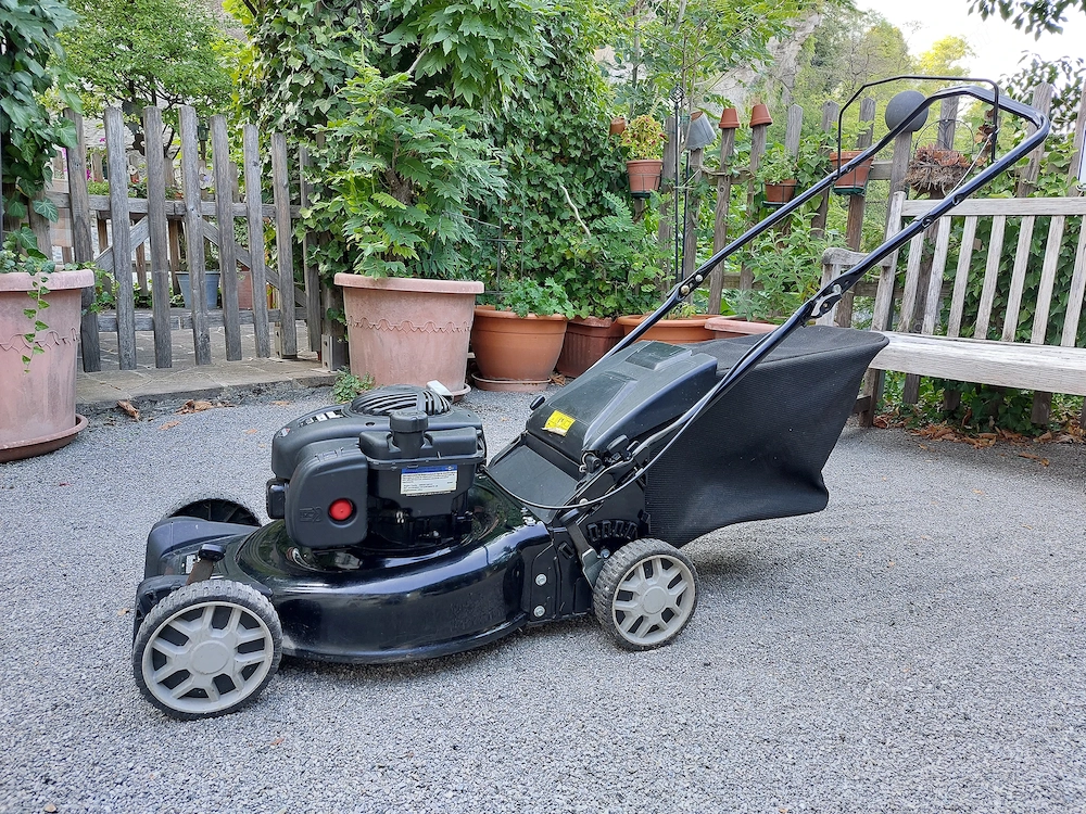 Gebrauchter Benzin-Rasenmäher | MTD BL 3456 | Briggs & Stratton Motor