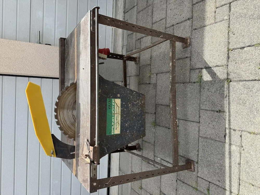 Tischkreissäge, Baukreissäge, Brennholzsäge, Brennholz 