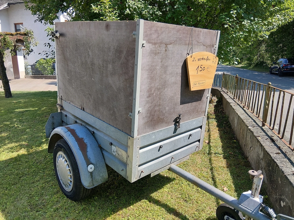 Kleiner Kfz  Anhänger, 