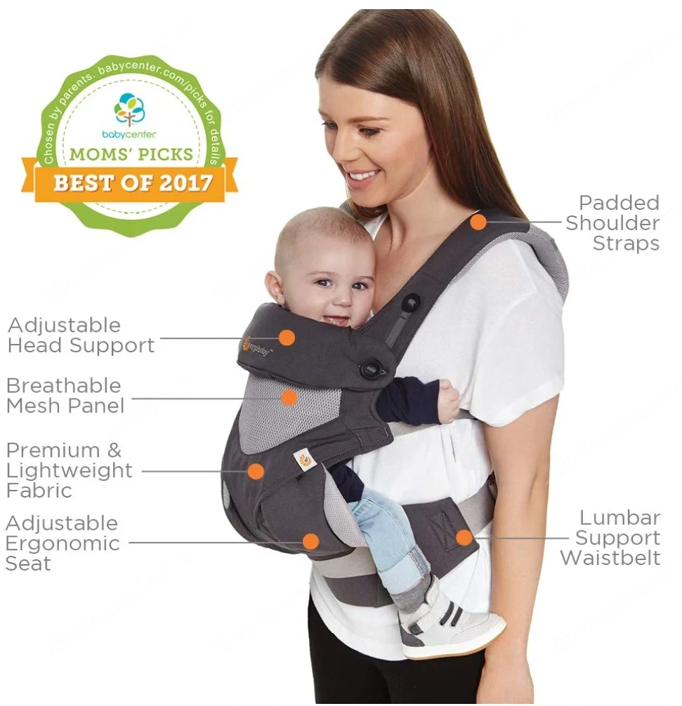 ERGObaby Babytrage Set bis 20 kg, 360  4-Positionen