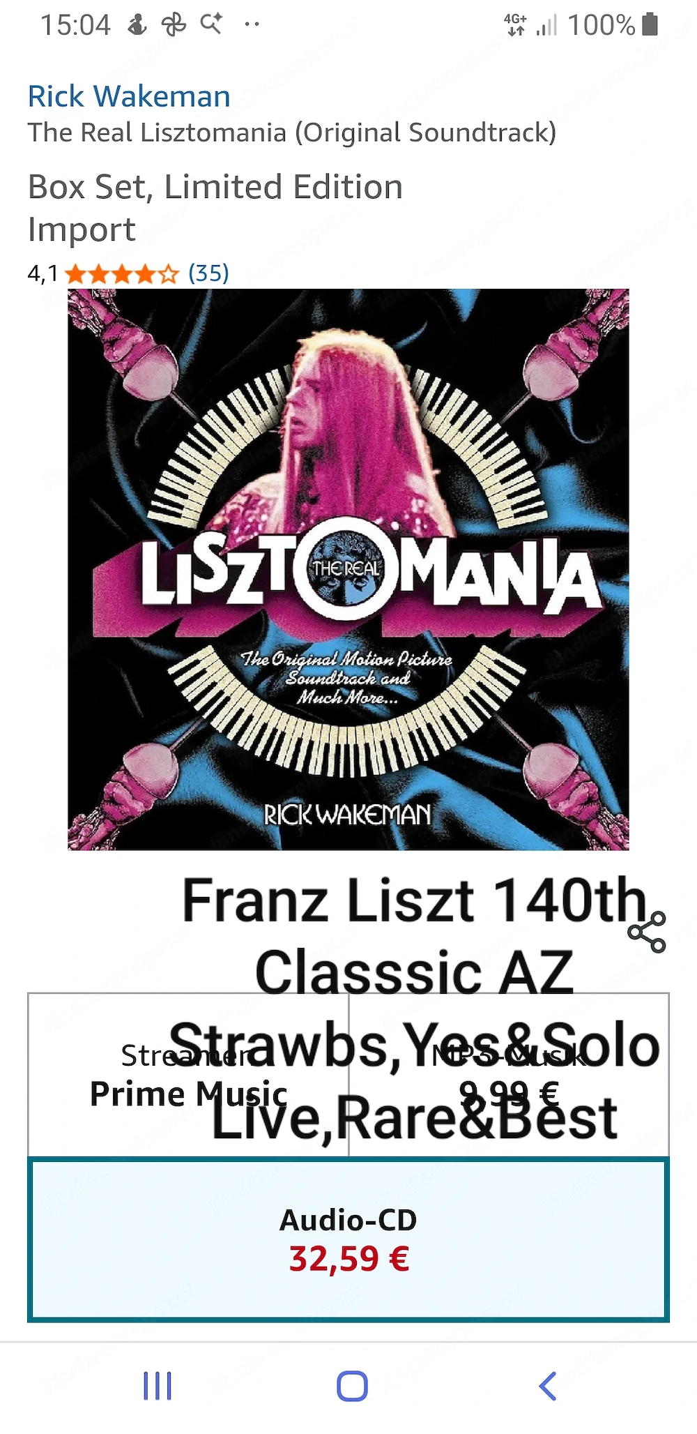 FranzLiszt140thRickWakemanAZ AaronZzTop Uvm