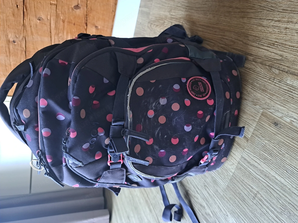 Coocazoo Schulrucksack mit Federschachtel und Füller   guter Zustand zu verkaufen