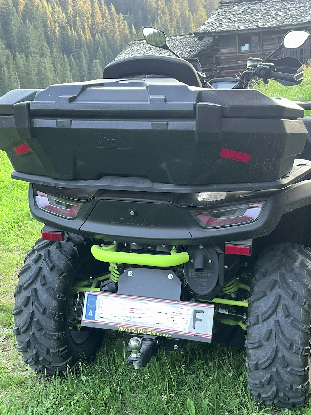 Verkaufe mein Quad  mit Seilwinde wegen Neuanschaffung eines mit Kabine. 