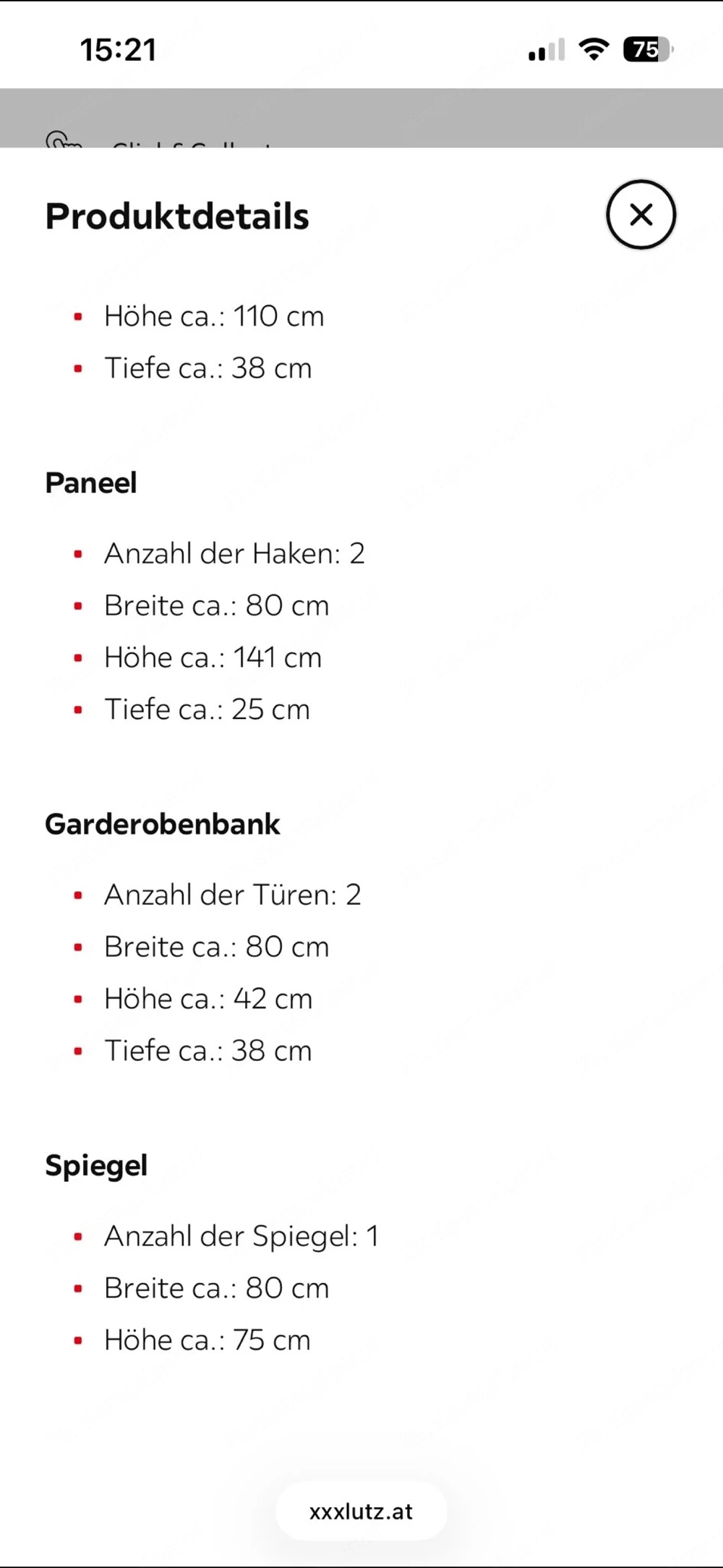 Gardarobe Home24