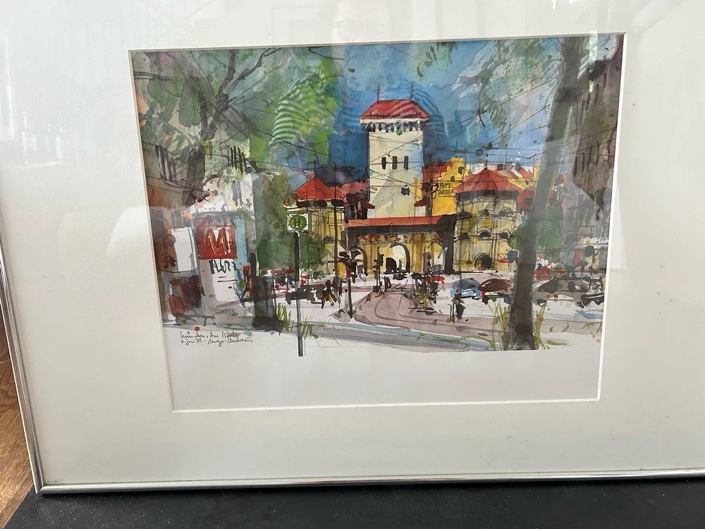 Aquarell München
