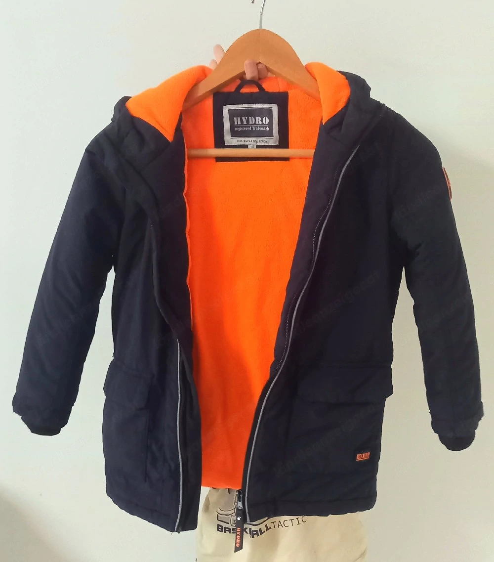 Gr 116 dicker Wintermantel Jacke