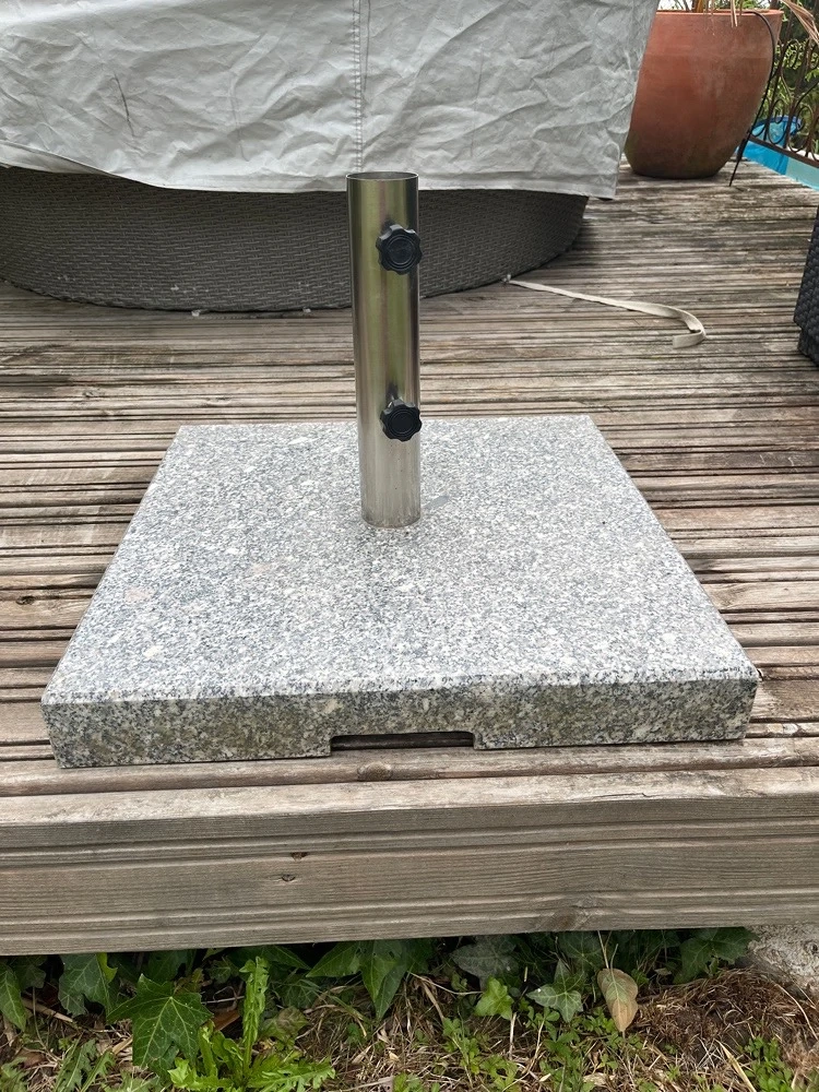 Sonnenschirm Ständer Marmor