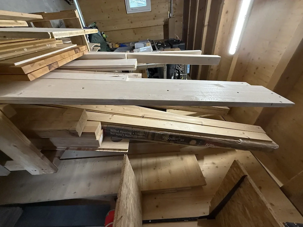 Holzpaket   Fichte, Buche, Dreischichtplatten, Leimholz und Platten