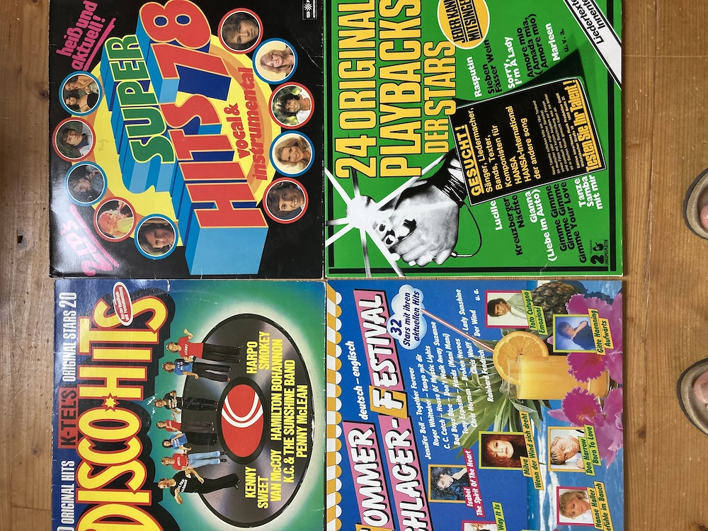 Sampler (dt. und engl. gemischt)-Schallplatten