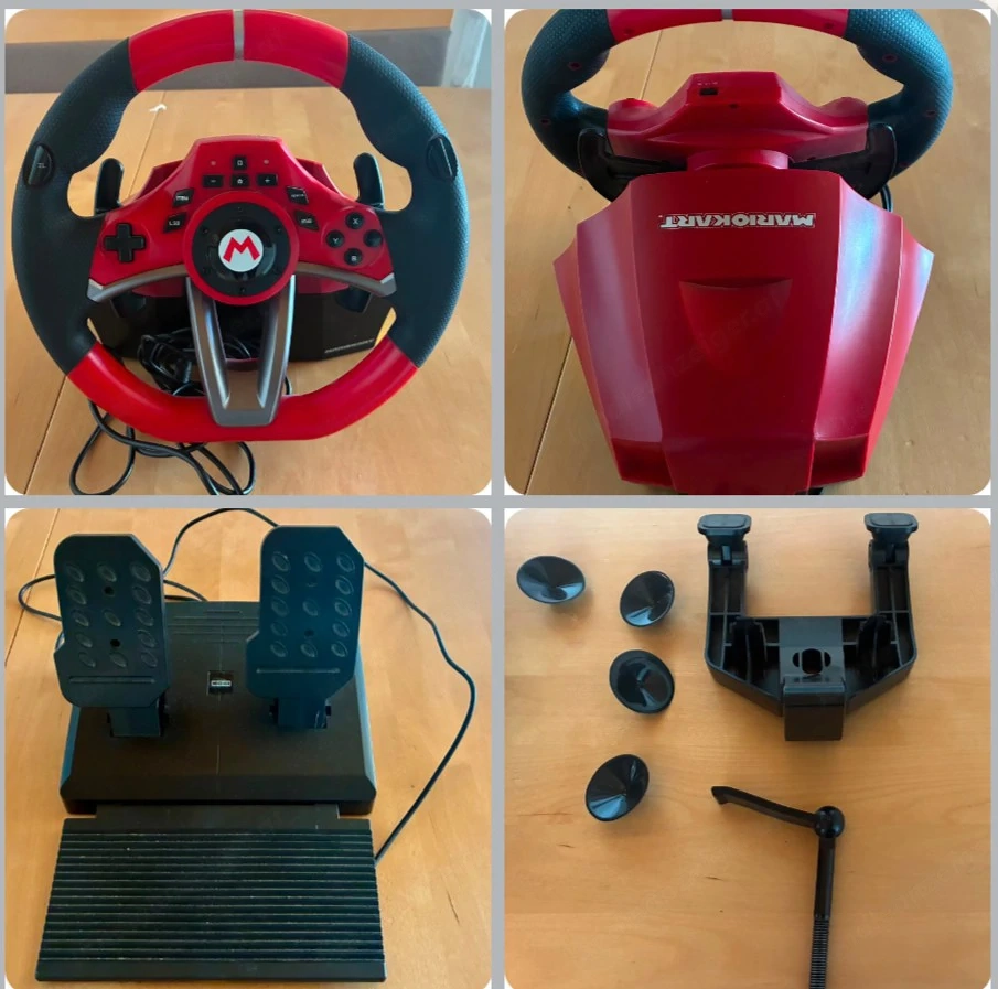 Nintendo Switch Lenkrad inkl.Gaspedal