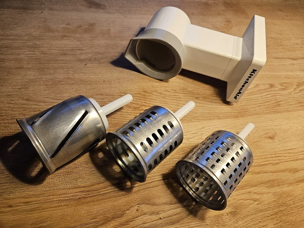 Kitchenaid Gemüseschneider, 3 Trommeln