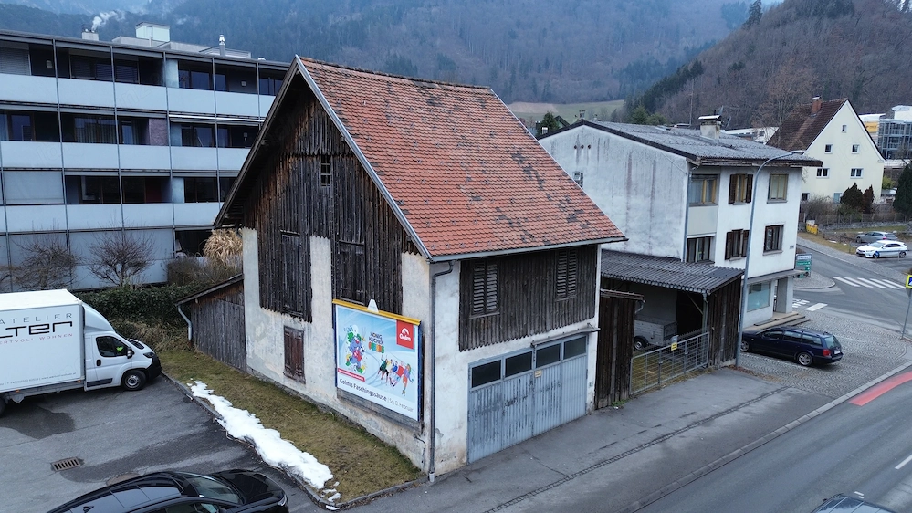 Grundstück in Bludenz zu verpachten   vielseitig nutzbar mit optionalem Altbestand