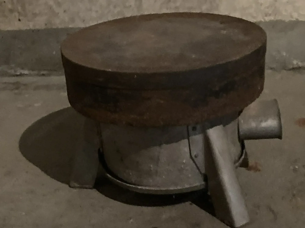 Kochplatte antik