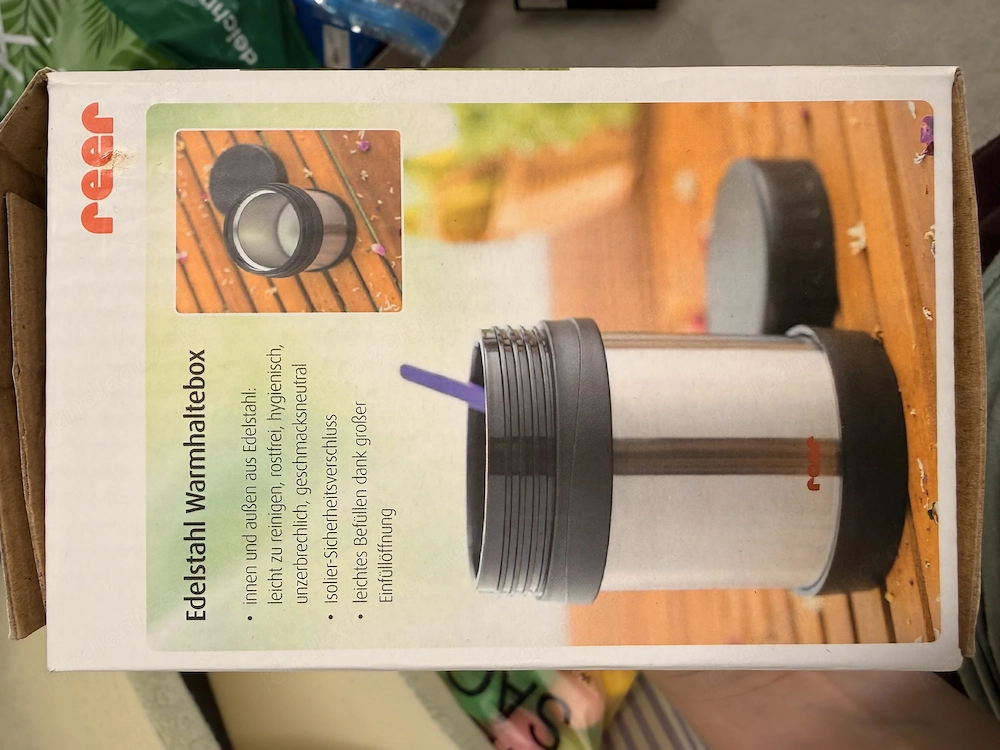 Warmhaltebox Edelstahl