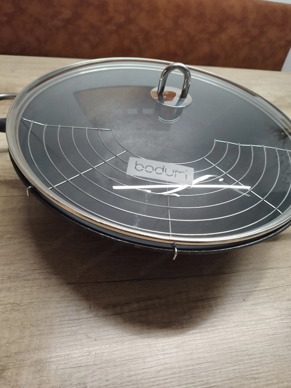 Gusseisernen Wok (Durchmesser 37 cm) fast wie neu!!!
