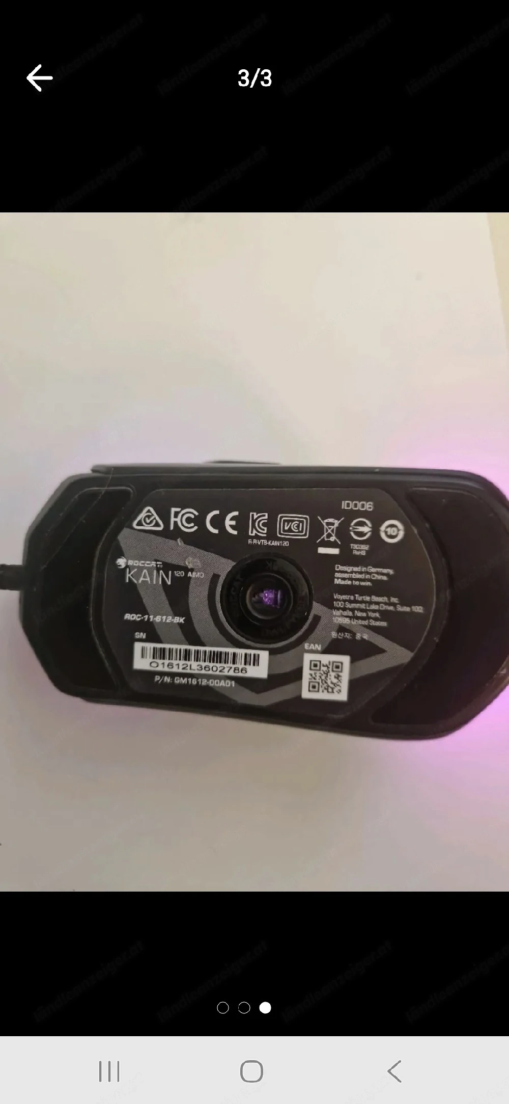 Roccat Kain 120 Aimo
