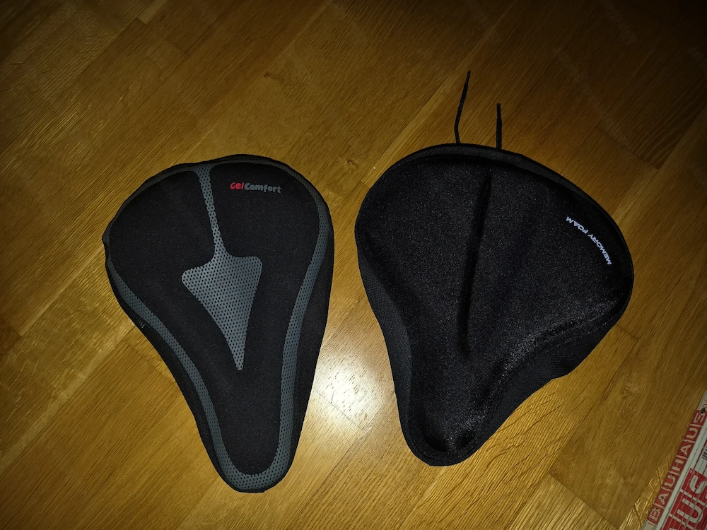Fahrrad Gelsattel Bezug - Gel Comfort Fahrrad Satteldecke Memory Foamwie neu!